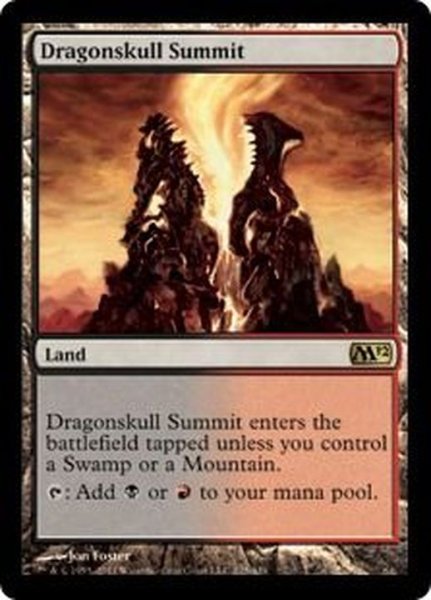 画像1: 竜髑髏の山頂/Dragonskull Summit《英語》【M12】 (1)