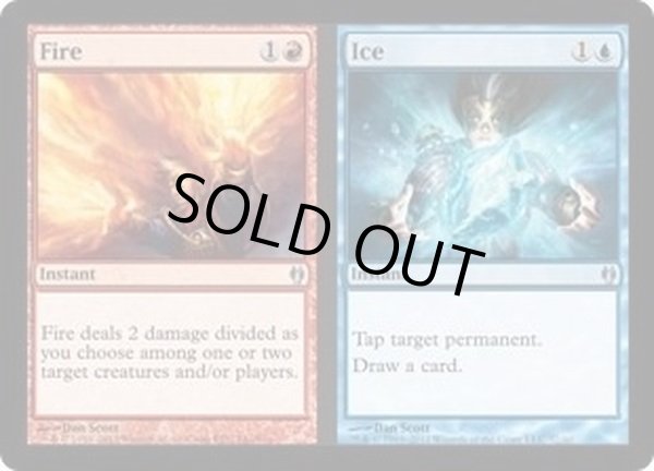 画像1: 火+氷/Fire+Ice《英語》【Duel Decks: Izzet vs. Golgari】 (1)