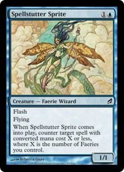 画像1: [PLD]呪文づまりのスプライト/Spellstutter Sprite《英語》【LRW】 (1)