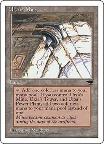 画像1: [EX+](Pulley)ウルザの鉱山/Urza's Mine《英語》【CHR】 (1)