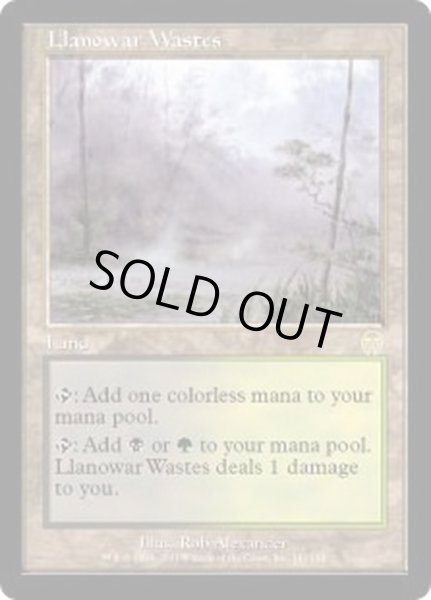 画像1: [HPLD]ラノワールの荒原/Llanowar Wastes《英語》【APC】 (1)