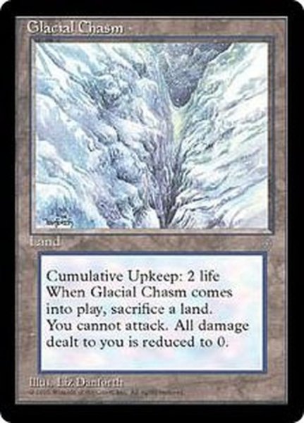 画像1: [EX]Glacial Chasm《英語》【ICE】 (1)