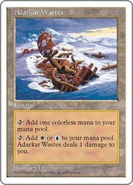 画像1: [PLD]アダーカー荒原/Adarkar Wastes《日本語》【5ED】 (1)