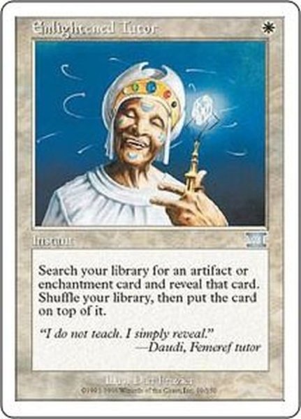 画像1: [HPLD]悟りの教示者/Enlightened Tutor《英語》【6ED】 (1)