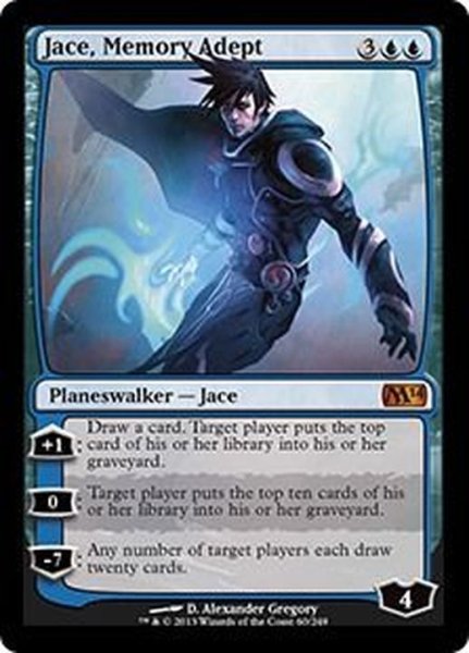 画像1: [EX]記憶の熟達者、ジェイス/Jace, Memory Adept《英語》【M14】 (1)