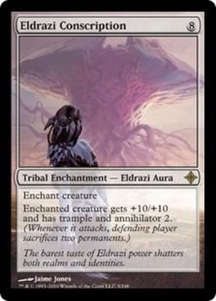 画像1: [EX]エルドラージの徴兵/Eldrazi Conscription《英語》【ROE】 (1)