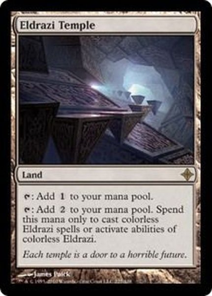 画像1: [EX+]エルドラージの寺院/Eldrazi Temple《英語》【ROE】 (1)