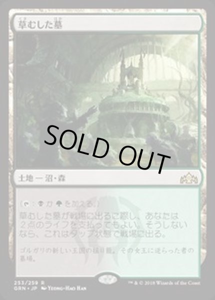 画像1: [EX+](FOIL)草むした墓/Overgrown Tomb《日本語》【GRN】 (1)