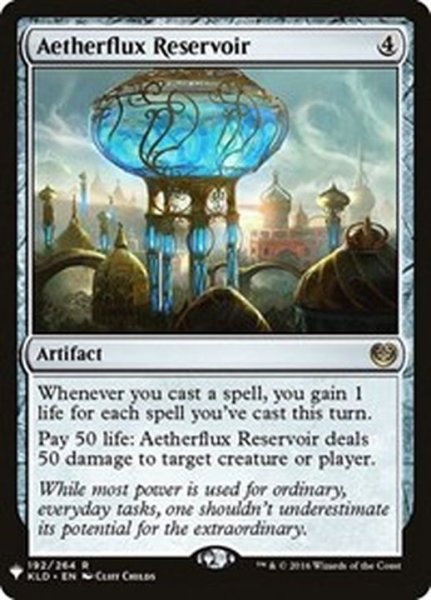 画像1: 霊気貯蔵器/Aetherflux Reservoir《英語》【Reprint Cards(Mystery Booster)】 (1)