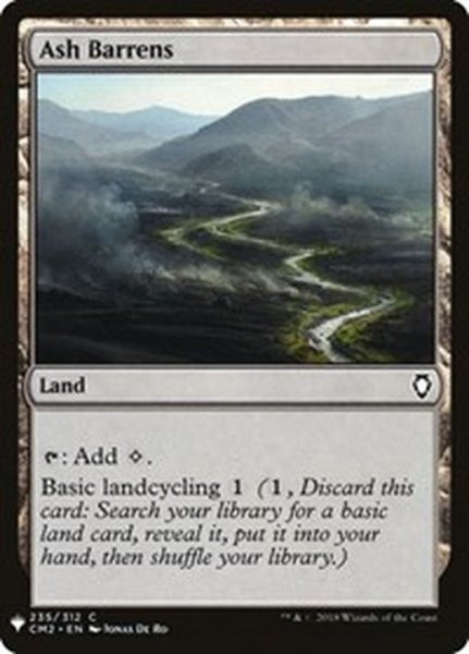 画像1: 灰のやせ地/Ash Barrens《英語》【Reprint Cards(Mystery Booster)】 (1)