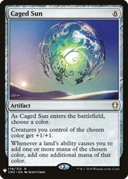 画像1: [EX+]かごの中の太陽/Caged Sun《英語》【Reprint Cards(Mystery Booster)】 (1)