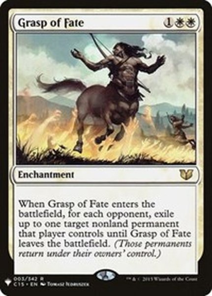 画像1: 命運の掌握/Grasp of Fate《英語》【Reprint Cards(Mystery Booster)】 (1)