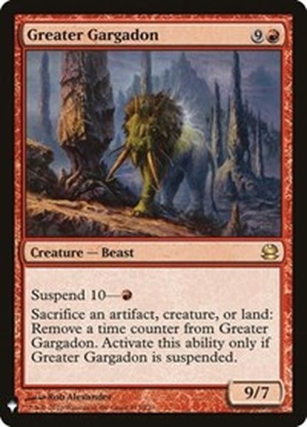 画像1: [EX+]大いなるガルガドン/Greater Gargadon《英語》【Reprint Cards(Mystery Booster)】 (1)