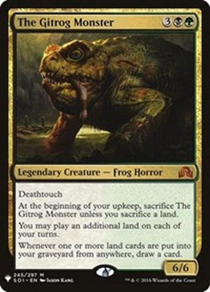 画像1: ギトラグの怪物/The Gitrog Monster《英語》【Reprint Cards(Mystery Booster)】 (1)