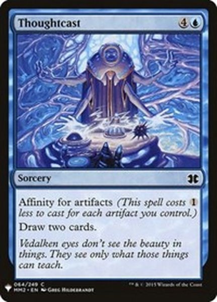 画像1: [EX+]物読み/Thoughtcast《英語》【Reprint Cards(Mystery Booster)】 (1)