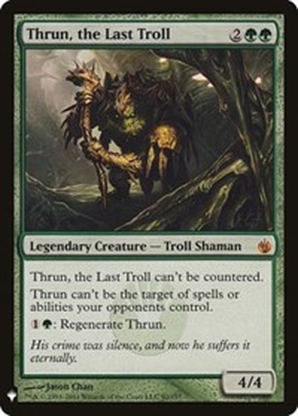 画像1: [EX]最後のトロール、スラーン/Thrun, the Last Troll《英語》【Reprint Cards(Mystery Booster)】 (1)