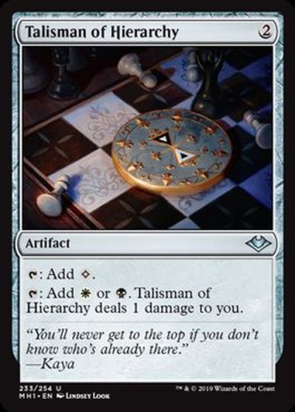 画像1: [EX+]聖列のタリスマン/Talisman of Hierarchy《英語》【MH1】 (1)