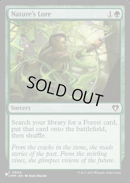 画像1: [EX+](CMM)自然の知識/Nature's Lore《英語》【Reprint Cards(Secret Lair Commander)】 (1)