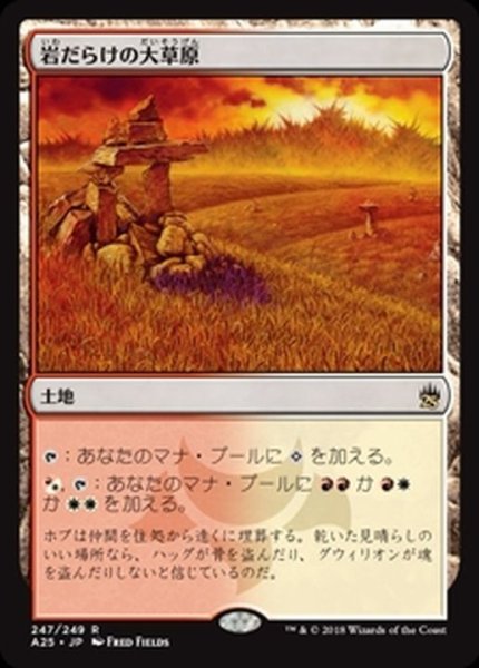 画像1: [EX+]岩だらけの大草原/Rugged Prairie《日本語》【A25】 (1)