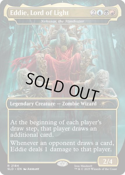 画像1: (FOIL)(2184)Eddie, Lord of Light　//　精神破壊者、ネクサル/Nekusar, the Mindrazer《英語》【SLD】 (1)
