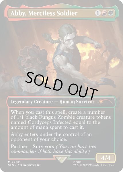 画像1: (2202)Abby, Merciless Soldier《英語》【SLD】 (1)