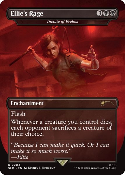 画像1: (2204)Ellie’s Rage　//　エレボスの指図/Dictate of Erebos《英語》【SLD】 (1)