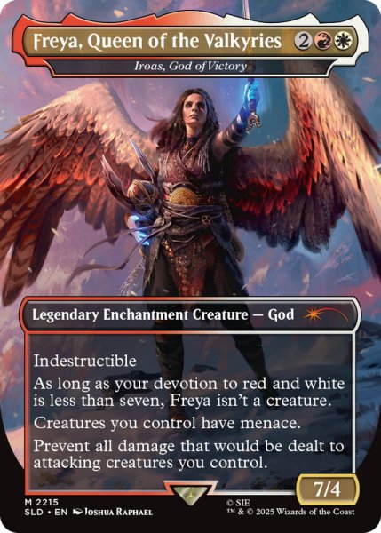 画像1: (2215)Freya, Queen of the Valkyries　//　勝利の神、イロアス/Iroas, God of Victory《英語》【SLD】 (1)
