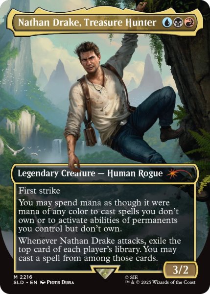画像1: [EX+](2216)Nathan Drake, Treasure Hunter《英語》【SLD】 (1)
