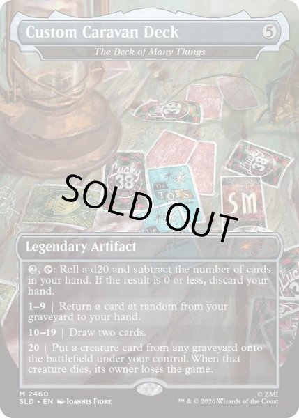 画像1: (2460)Custom Caravan Deck　//　デック・オヴ・メニー・シングズ/The Deck of Many Things《英語》【SLD】 (1)