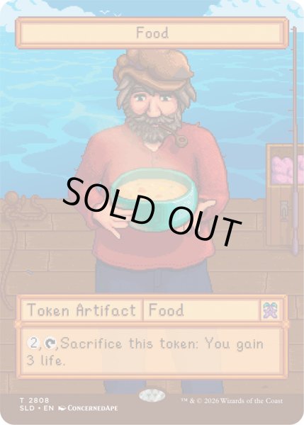 画像1: [EX+](2808)食物トークン/Food Token《英語》【SLD】 (1)