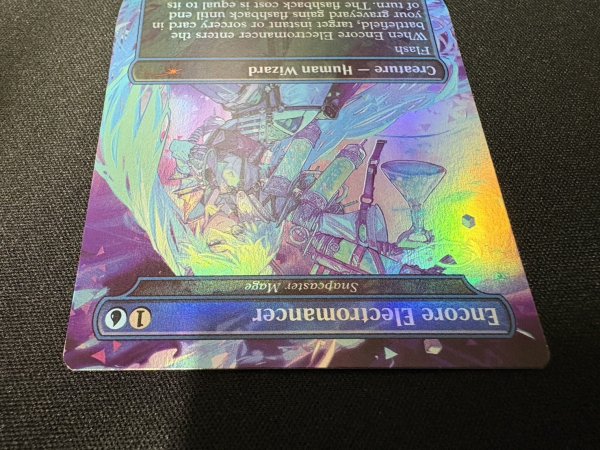 画像4: [EX+](FOIL)(0808)アンコールの電術師/Encore Electromancer　//　瞬唱の魔道士/Snapcaster Mage《英語》【SLD】 (4)
