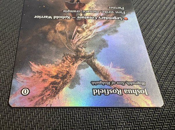 画像3: (FOIL)ジョシュア・ロズフィールド/Joshua Rosfield　//　ロフガフフの息子、ログラクフ/Rograkh, Son of Rohgahh《英語》【PRM】 (3)