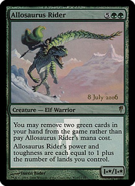 画像1: [EX]アロサウルス乗り/Allosaurus Rider《英語》【Prerelease Cards(CSP)】 (1)