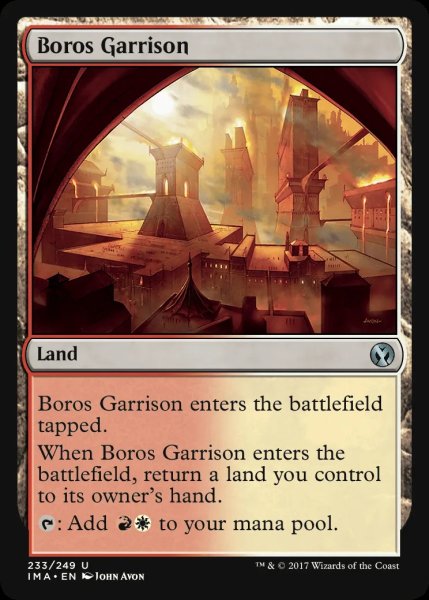 画像1: [EX+]ボロスの駐屯地/Boros Garrison《英語》【IMA】 (1)