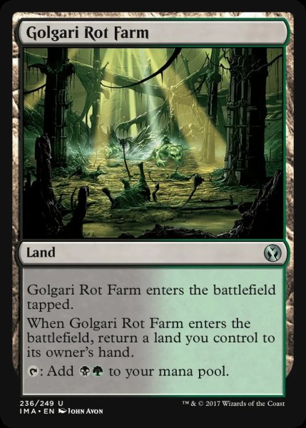画像1: [EX+]ゴルガリの腐敗農場/Golgari Rot Farm《英語》【IMA】 (1)