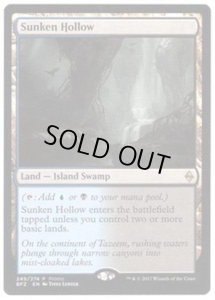 画像1: 窪み渓谷/Sunken Hollow《英語》【Open House Promos(BFZ)】 (1)