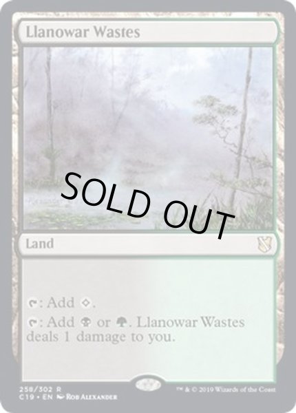 画像1: [EX+]ラノワールの荒原/Llanowar Wastes《英語》【Commander 2019】 (1)