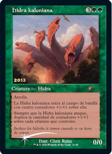画像1: (FOIL)(2013)カロニアのハイドラ/Kalonian Hydra《スペイン語》【PRM】 (1)