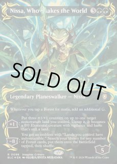 MTG 日本語 foil 世界を揺るがす者、ニッサ FOIL)(日限定イラスト)世界を揺るがす者、ニッサ/Nissa, Who