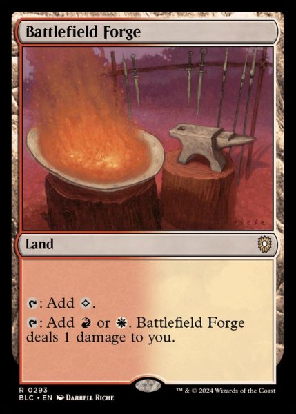 画像1: 戦場の鍛冶場/Battlefield Forge《英語》【BLC】 (1)