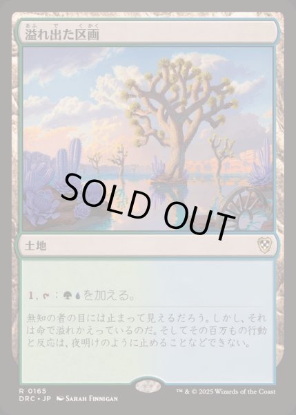 画像1: [EX+]溢れ出た区画/Overflowing Basin《日本語》【DRC】 (1)