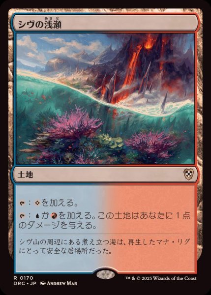 画像1: シヴの浅瀬/Shivan Reef《日本語》【DRC】 (1)