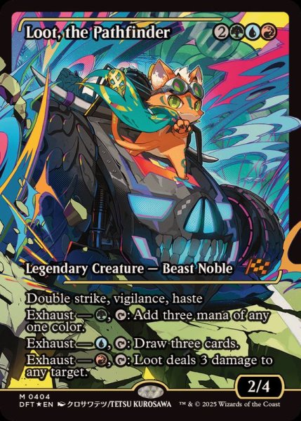 画像1: (FOIL)(ショーケース枠)開拓者、おたから/Loot, the Pathfinder《英語》【DFT】 (1)