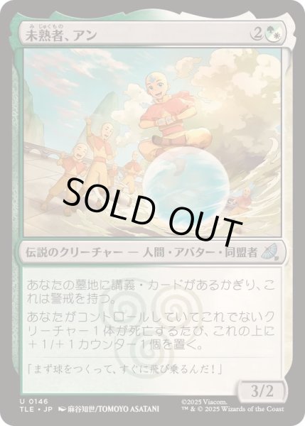 画像1: [EX+]未熟者、アン/Aang, A Lot to Learn《日本語》【TLE】 (1)