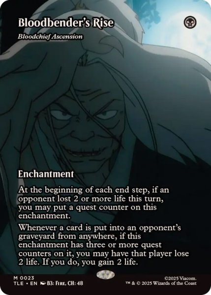 画像1: (FOIL)(フルアート)血のベンダーの覚醒/Bloodbender's Rise　//　血の長の昇天/Bloodchief Ascension《英語》【TLE】 (1)