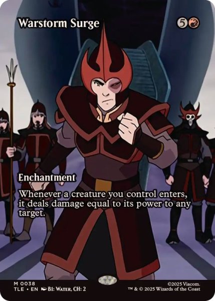 画像1: [EX+](FOIL)(フルアート)戦嵐のうねり/Warstorm Surge《英語》【TLE】 (1)