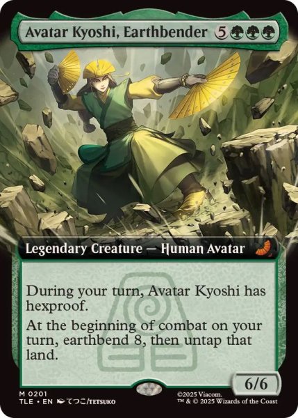 画像1: (フルアート)土のベンダー、アバター・キヨシ/Avatar Kyoshi, Earthbender《英語》【TLE】 (1)