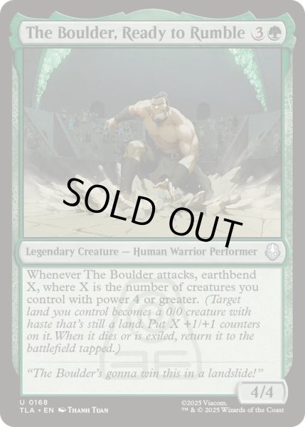 画像1: [EX+]武道会への気合充分、ボルダー/The Boulder, Ready to Rumble《英語》【TLA】 (1)