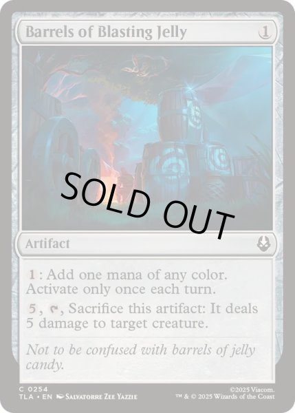 画像1: [EX+]爆破ゼリーの樽/Barrels of Blasting Jelly《英語》【TLA】 (1)