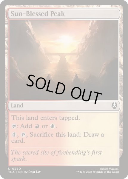 画像1: [EX+]太陽の祝福受けし山頂/Sun-Blessed Peak《英語》【TLA】 (1)
